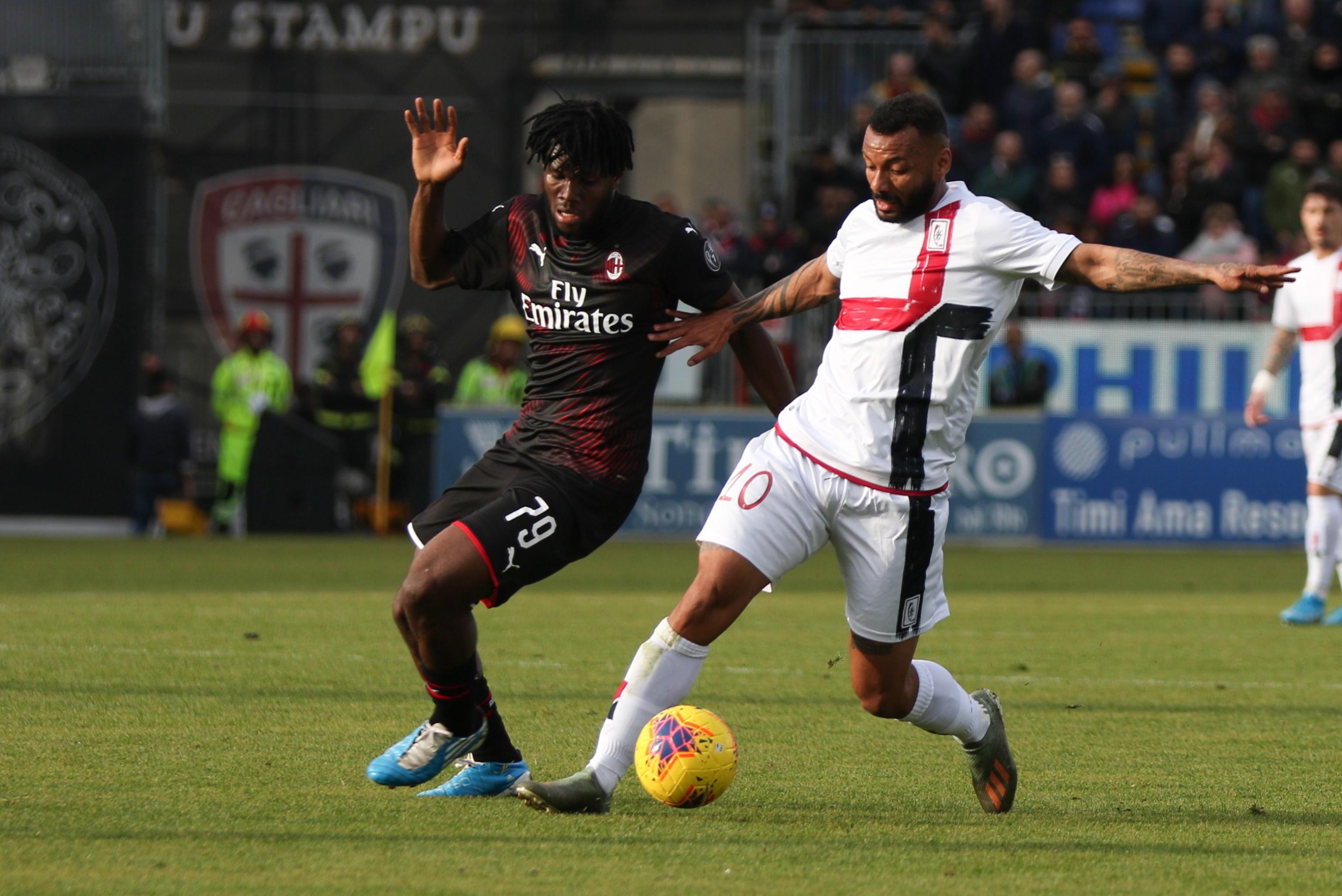 Nuova sconfitta per il Cagliari, il Milan vince 2-0