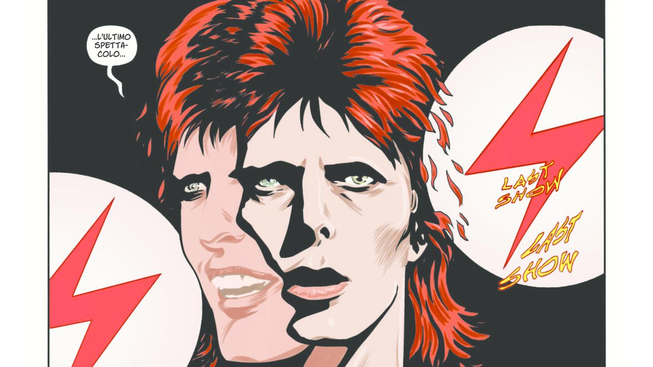 Bowie diventa l’eroe di una graphic novel della Panini Comics
