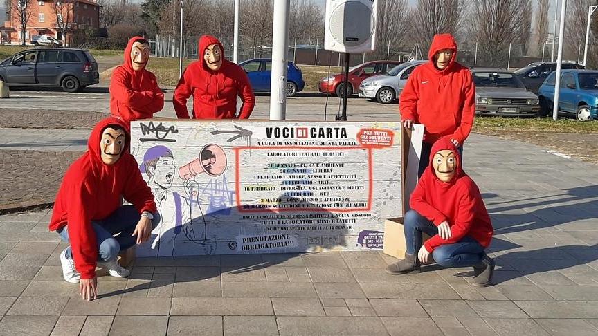E alle superiori, azioni teatrali con Voci di Carta
