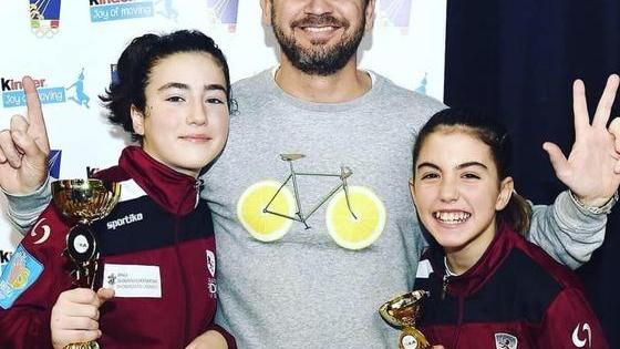 Il Natale d’oro di Giorgia Ruta il circolo Fides festeggia anche con Elena e Dalia