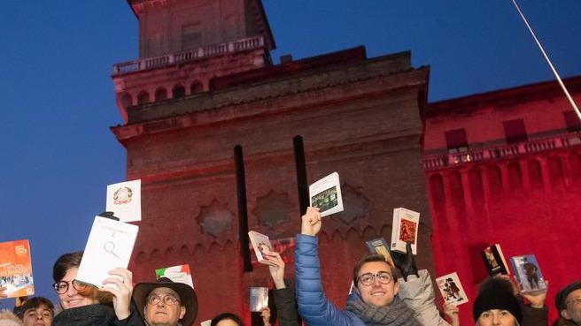 Le sardine sui Trepponti Interventi e musica «Contro i sovranisti»