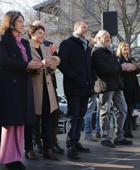 MS5 in piazza a Scandiano con Di Maio «Benini farà grandi cose nel partito» 