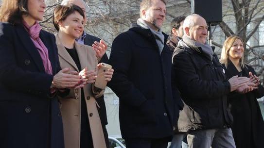 MS5 in piazza a Scandiano con Di Maio «Benini farà grandi cose nel partito»