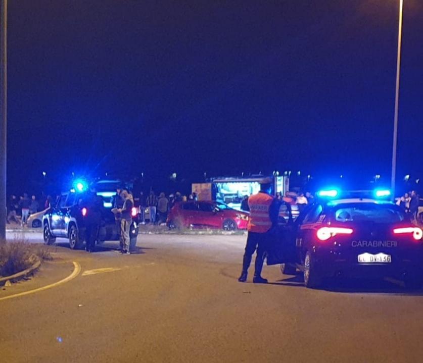 Autodromo clandestino: i giovanissimi in pista 