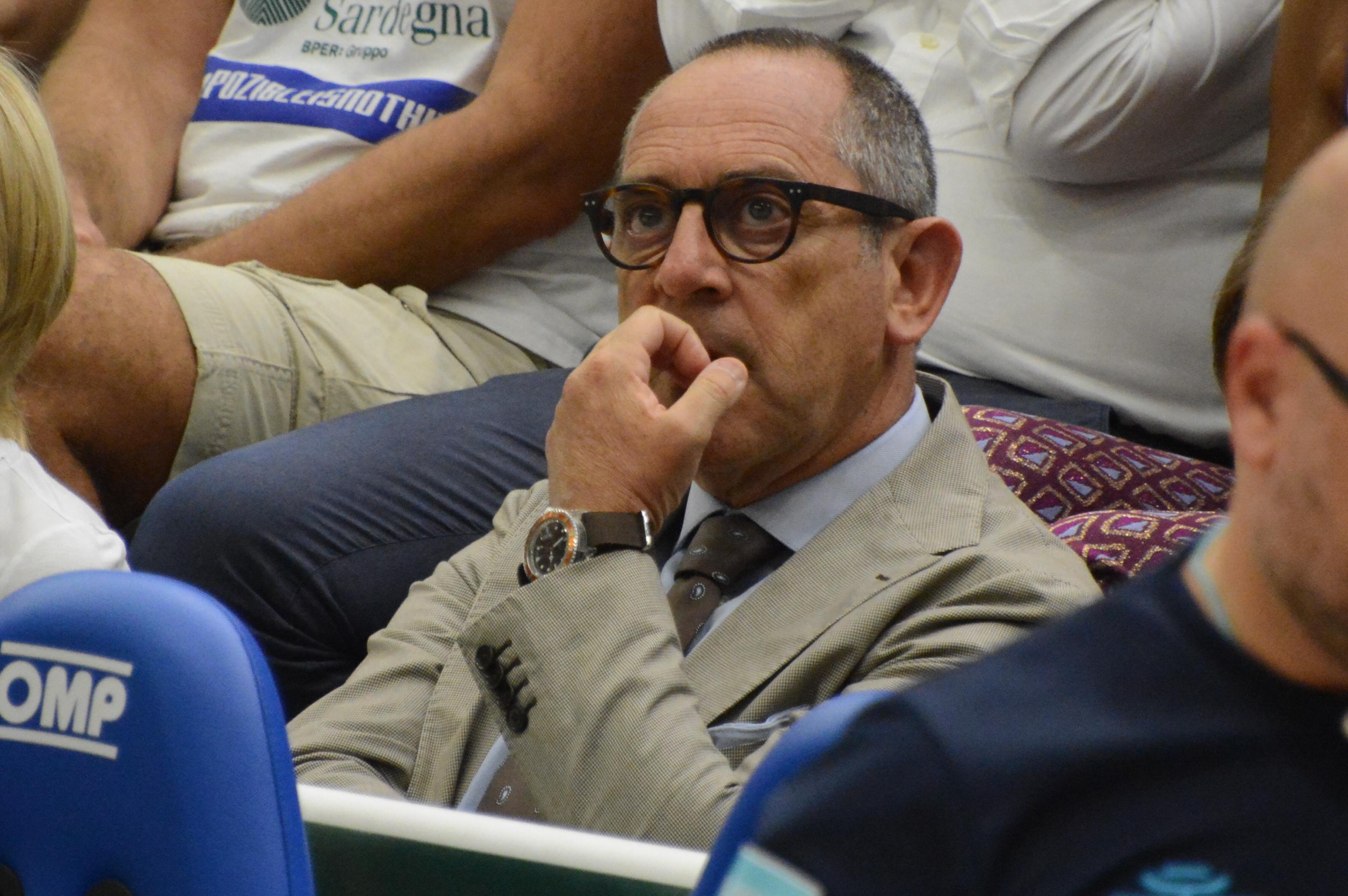 Egidio Bianchi al Palaserradimigni a Sassari