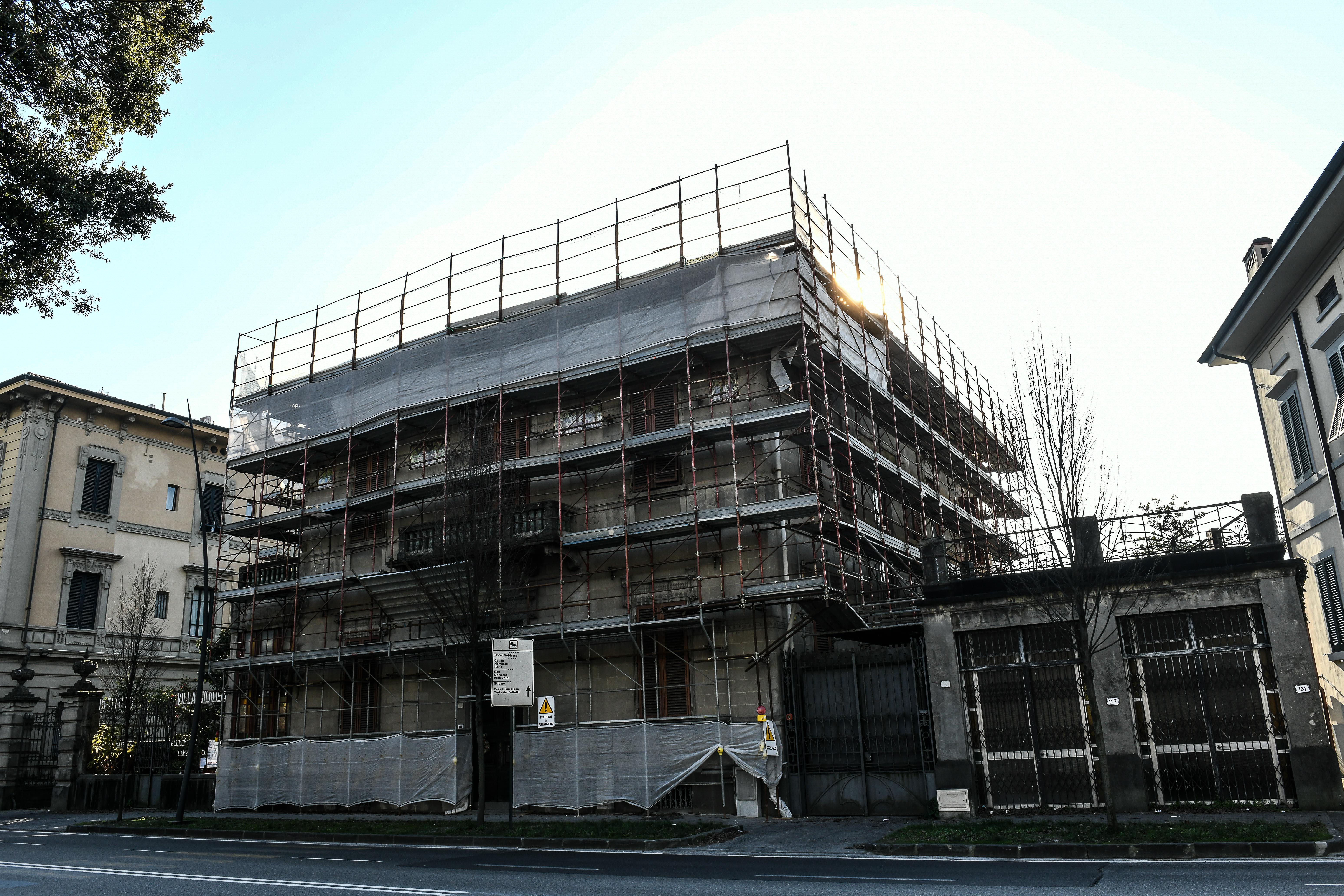 Il liberty di Villa Gioiosa verso la rinascita, a primavera completati i lavori esterni 