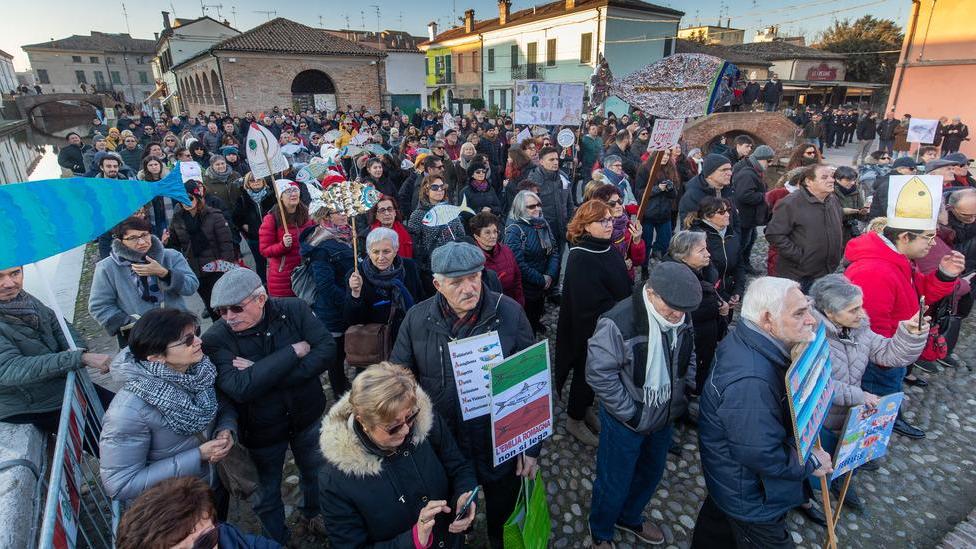 Le Sardine hanno conquistato la laguna