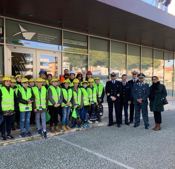 Quattrocento studenti alla scoperta del porto 