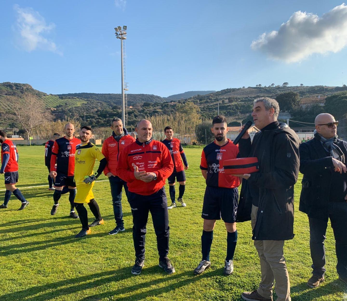 La squadra del Castelsardo ritorna nel suo campo 