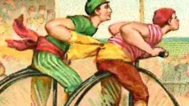 Velocipedi in figurina