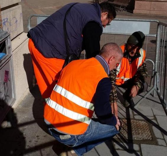 Manutenzione straordinaria in marciapiedi e strade