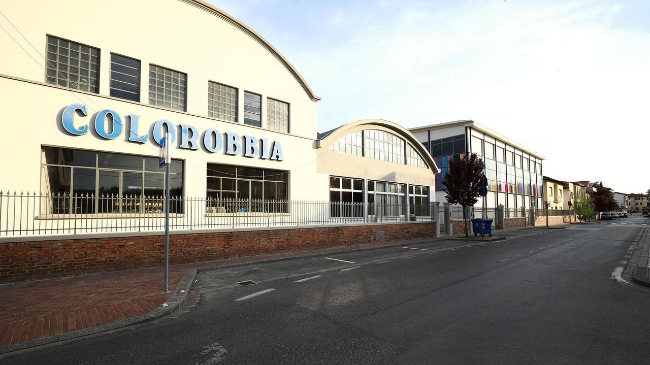 Lo stabilimento della Colorobbia