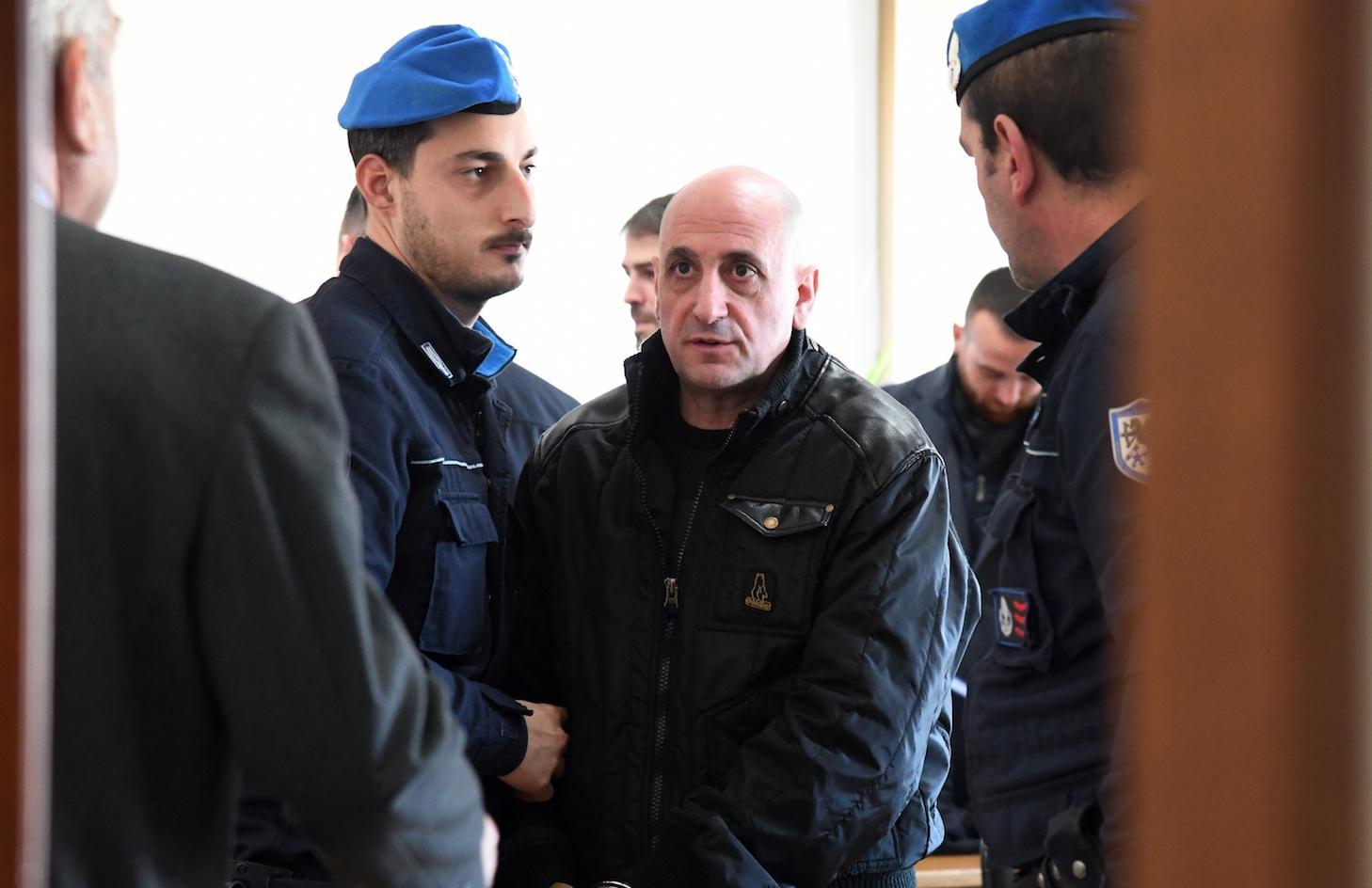 Ettore Sini in aula (foto Massimo Locci)