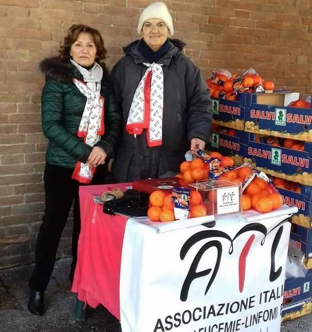 Banchetti per la ricerca con le arance dell’Ail