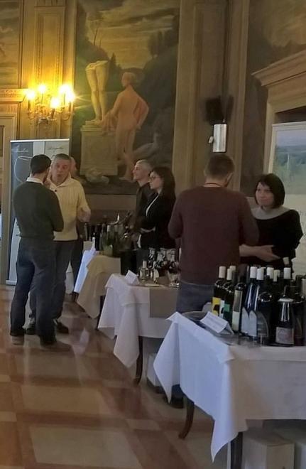 Calici sollevati verso l’alto Con “Bacco a Palazzo” si gustano i vini più prelibati 