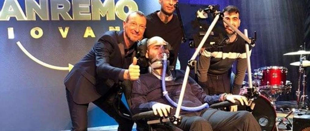 La canzone di Paolo sul palco di Sanremo 