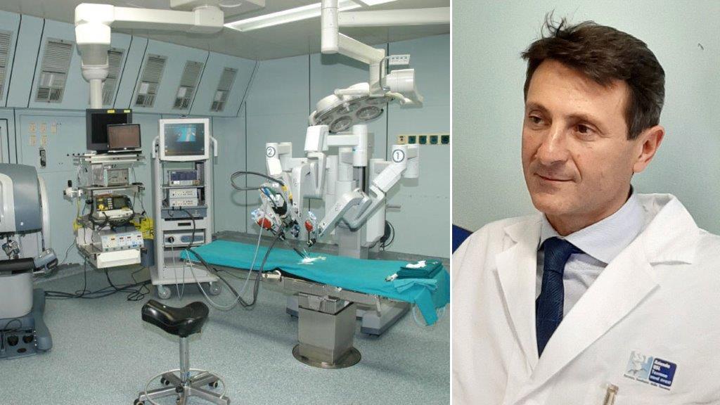 Maurizio De Maria Urologo Intramoenia Il robot per operare i pazienti di Urologia sui tumori della prostata e