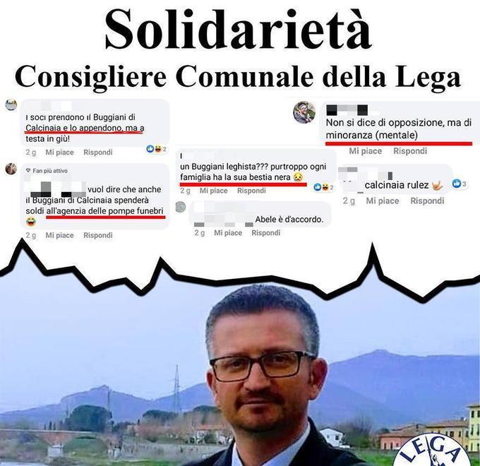«Buggiani a testa in giù» l’opposizione denuncia 