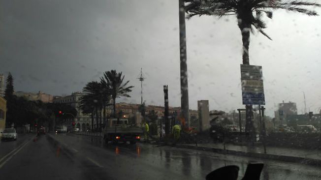 Allerta per piogge e venti in Sardegna