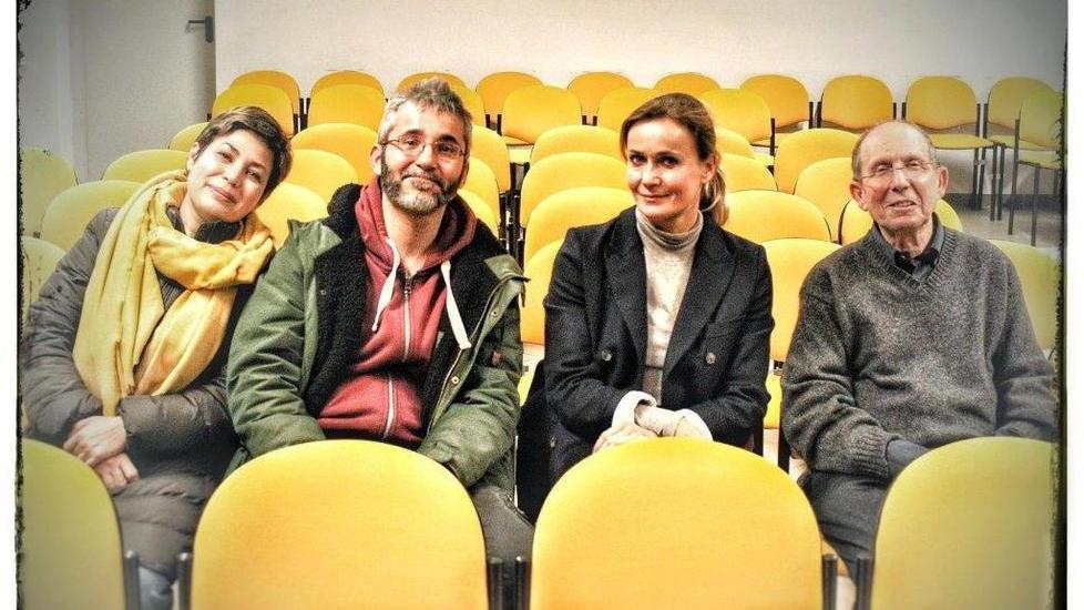 Lucia Mascino ringrazia gli animatori del cineclub