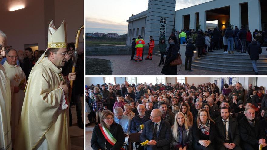 Il vescovo: «La nuova chiesa sia viva e una casa tra le case»