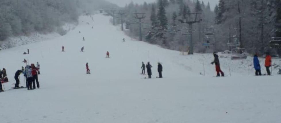 È tornata la neve per la gioia degli sciatori