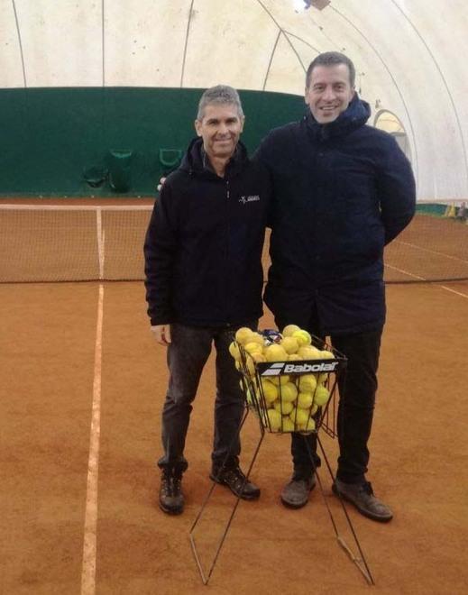 Sta crescendo ancora il Centro Tennis Coperto il terzo campo 