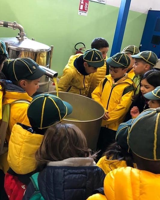 Trenta scout nel frantoio Delogu 