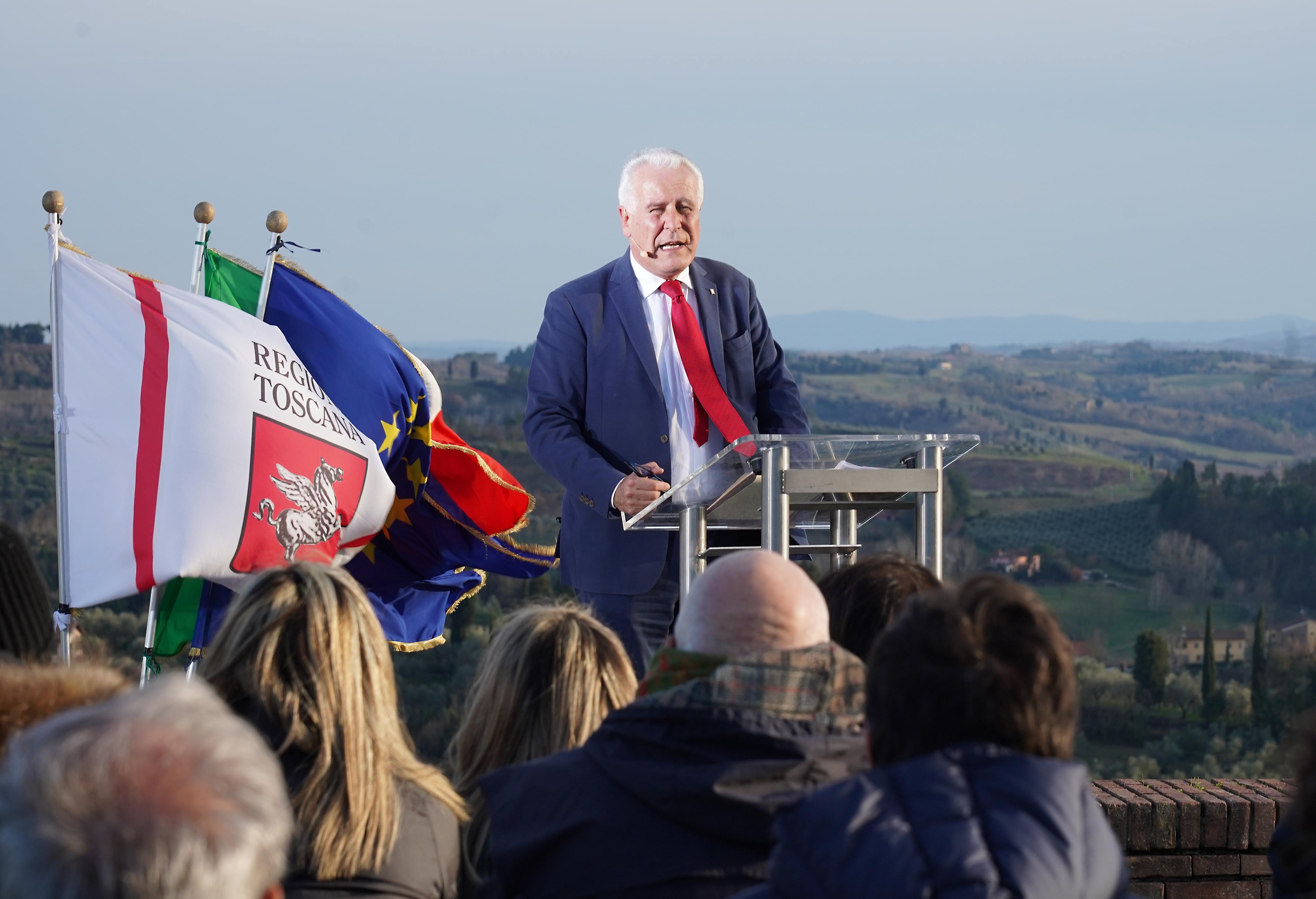 Eugenio Giani apre la sua campagna elettorale