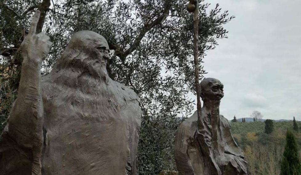 L’opera di Wu Weishan installata a Vinci è un invito al dialogo e all’incontro tra i popoli
