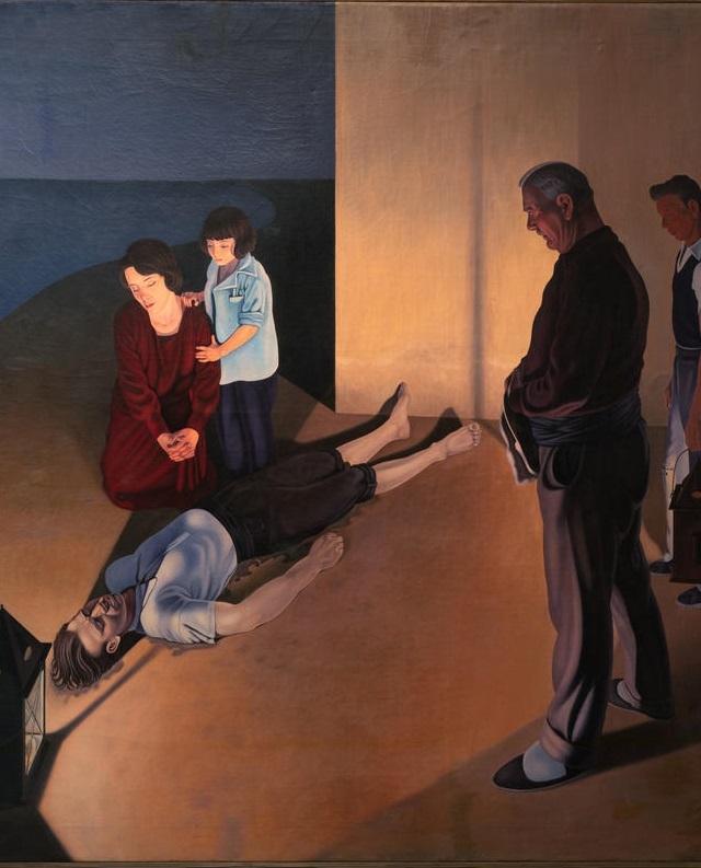 "I naufraghi" di Cagnaccio di San Pietro, artista veneto messo in dialogo con i pittori sardi