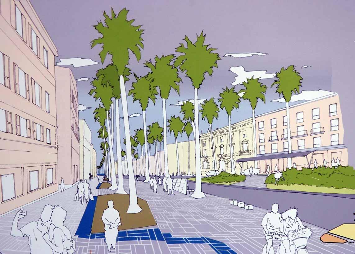 Un progetto Rotary per la riqualificazione del Largo Carlo Felice, immagine di repertorio