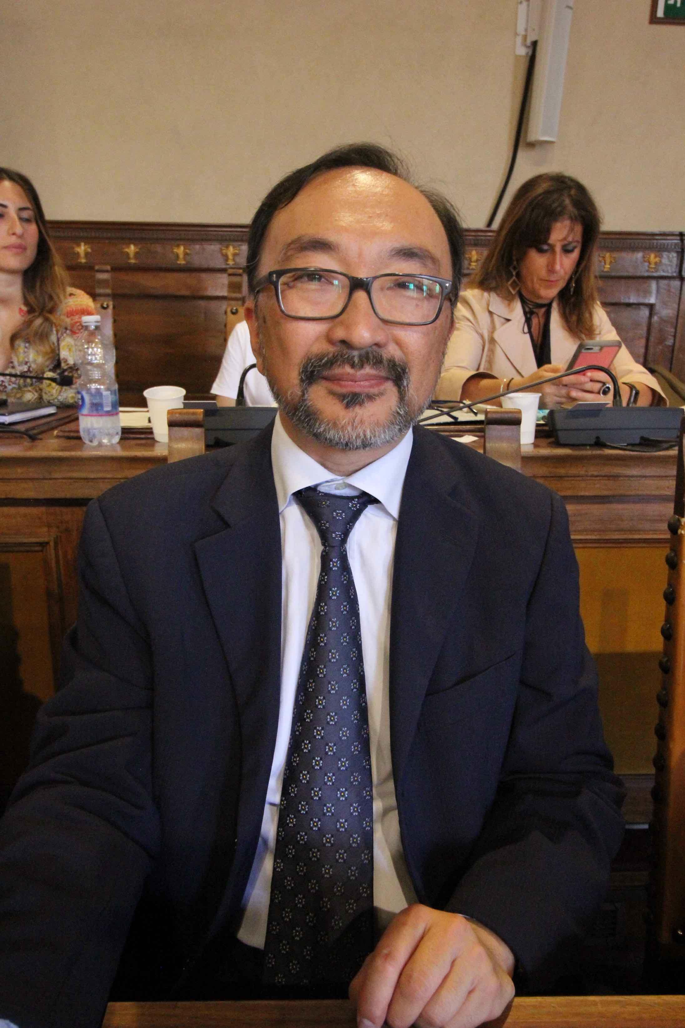 Il consigliere comunale Marco Wong
