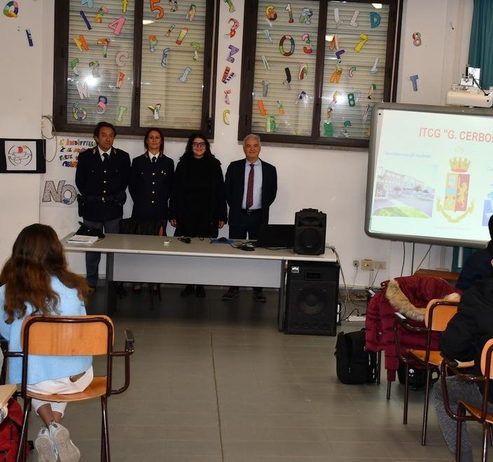 All’Itcg incontro con la polizia sui pericoli delle nuove droghe