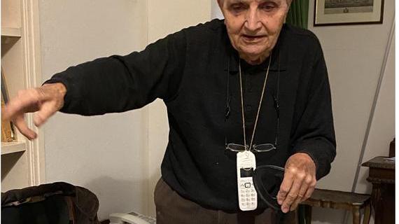 In alto Mario Rosellini racconta l’incubo vissuto nel cuore della notte (FOTO SILVI)
