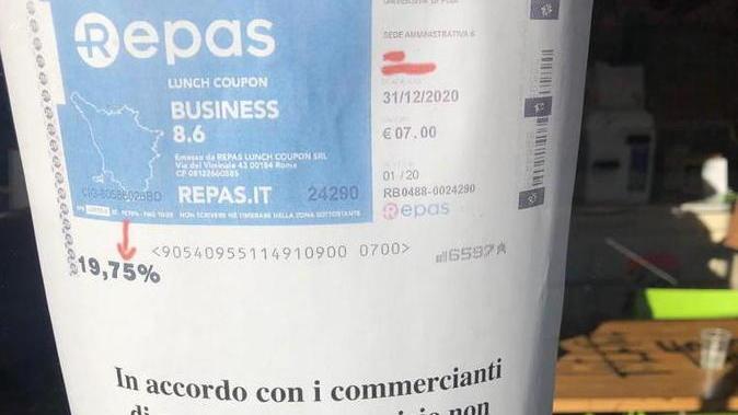 Commissioni quadruplicate, stop ai buoni pasto