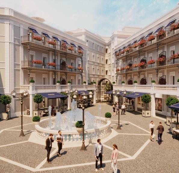 Palazzo Doglio, l'hotel di lusso inaugurato di recente, ospiterà il meeting