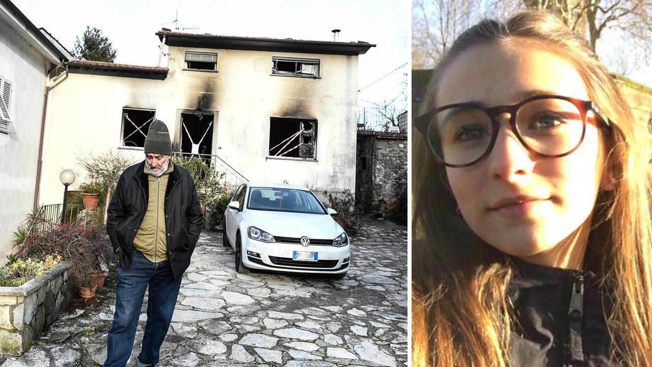 Enzo Salotti e a destra una bella immagine di Giulia