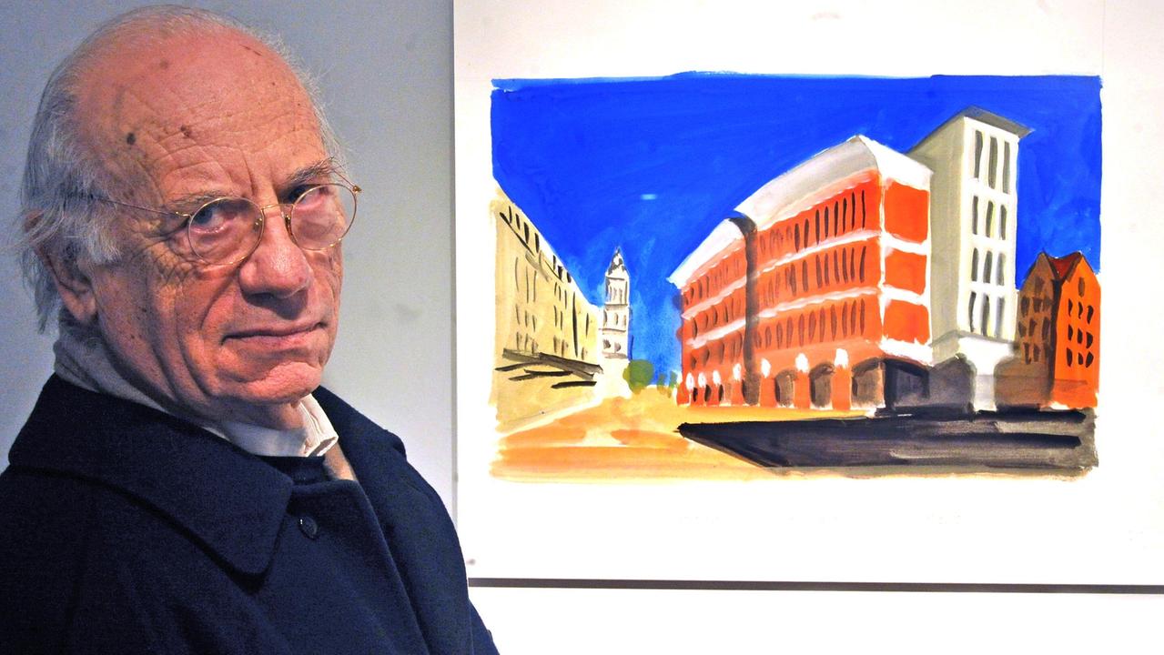 L'architetto Adolfo Natalini (foto Lorenzo Gori)