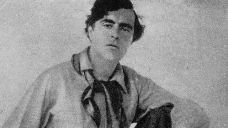 Il grande artista livornese Amedeo Modigliani, uno dei maggiori pittori del Novecento
