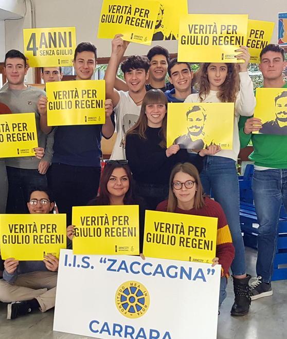 Lo Zaccagna chiede giustizia per Regeni