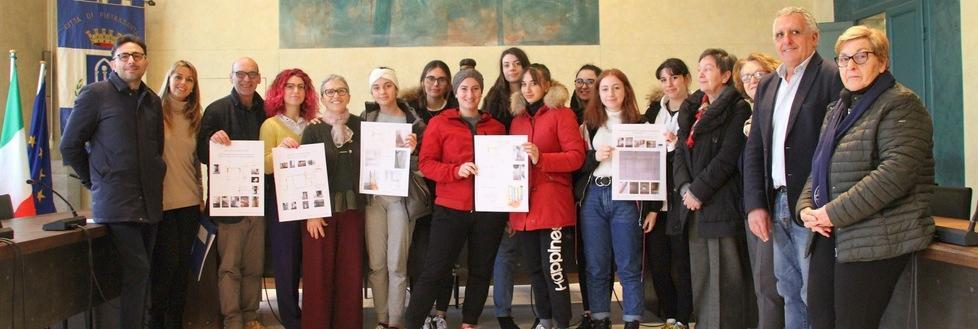Sant’Agostino senza barriere grazie a dieci studentesse 