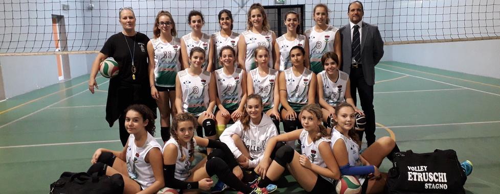 Bel gioco e vittoria delle under 14 degli Etruschi