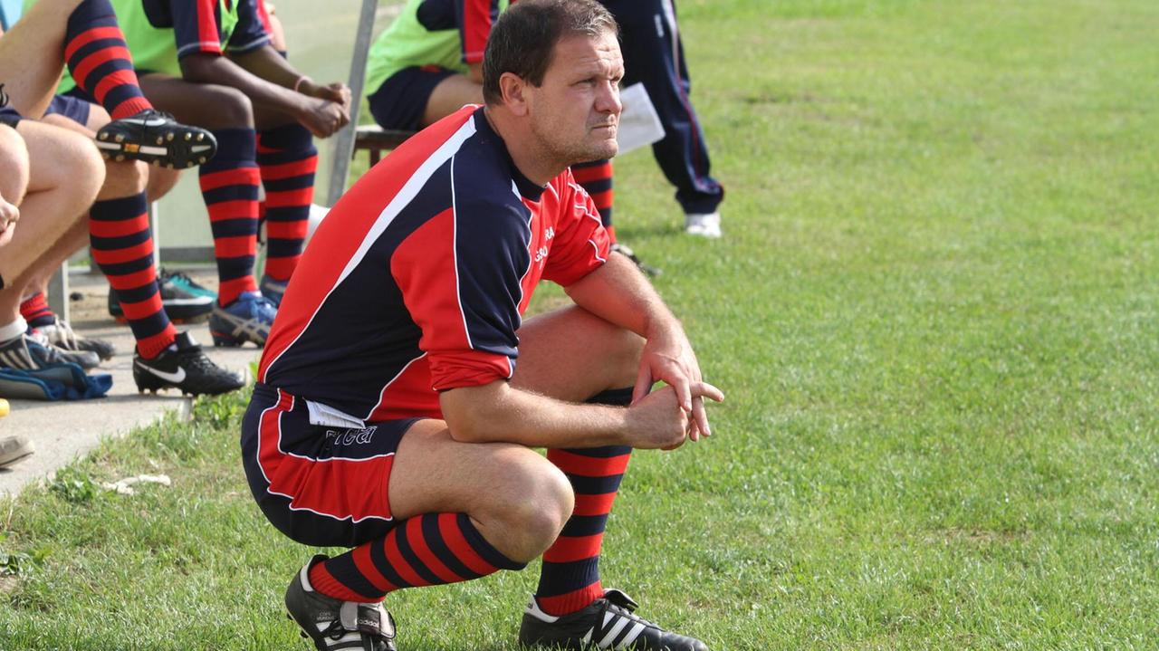 L'allenatore Mauro Reggiani, doppio ex nel derby
