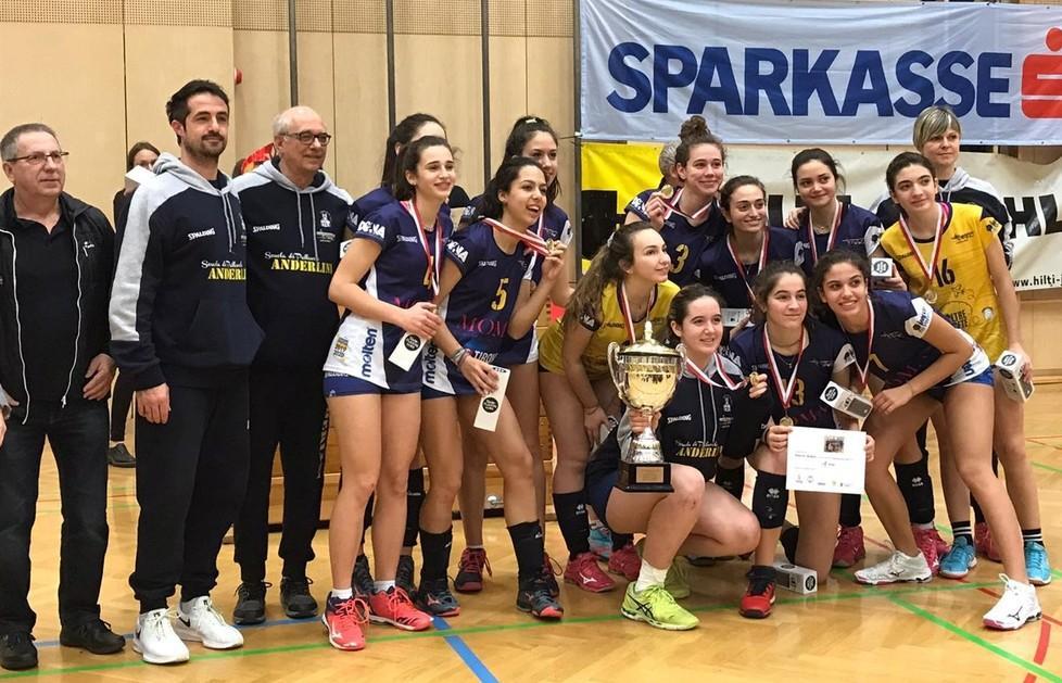 L’Under 16 Blu dell’Anderlini vince in Austria la Sparkassencup