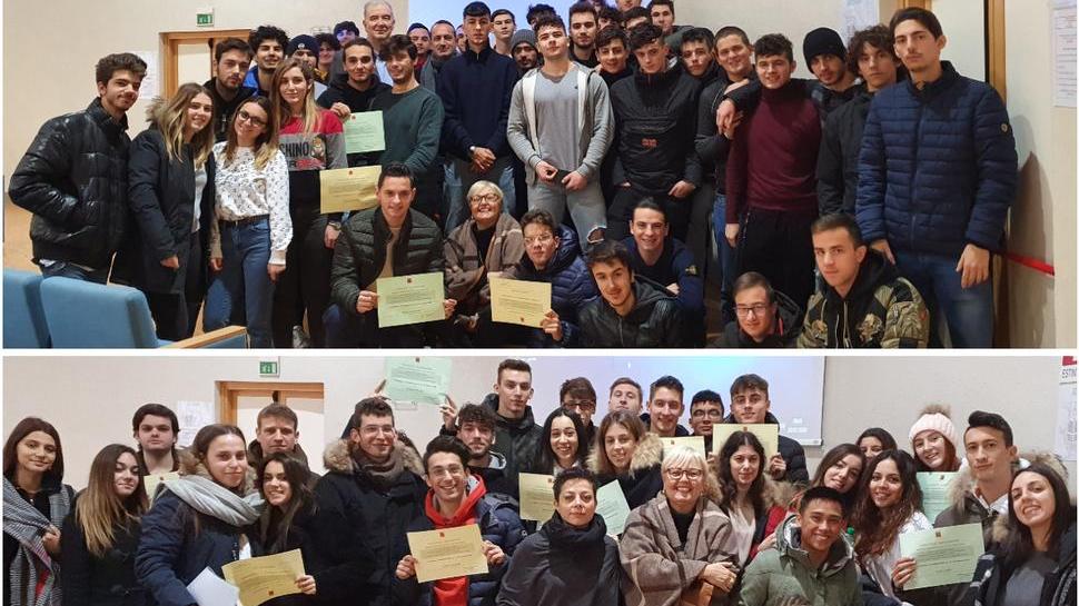 Gli studenti del Cattaneo a lezione di diritti