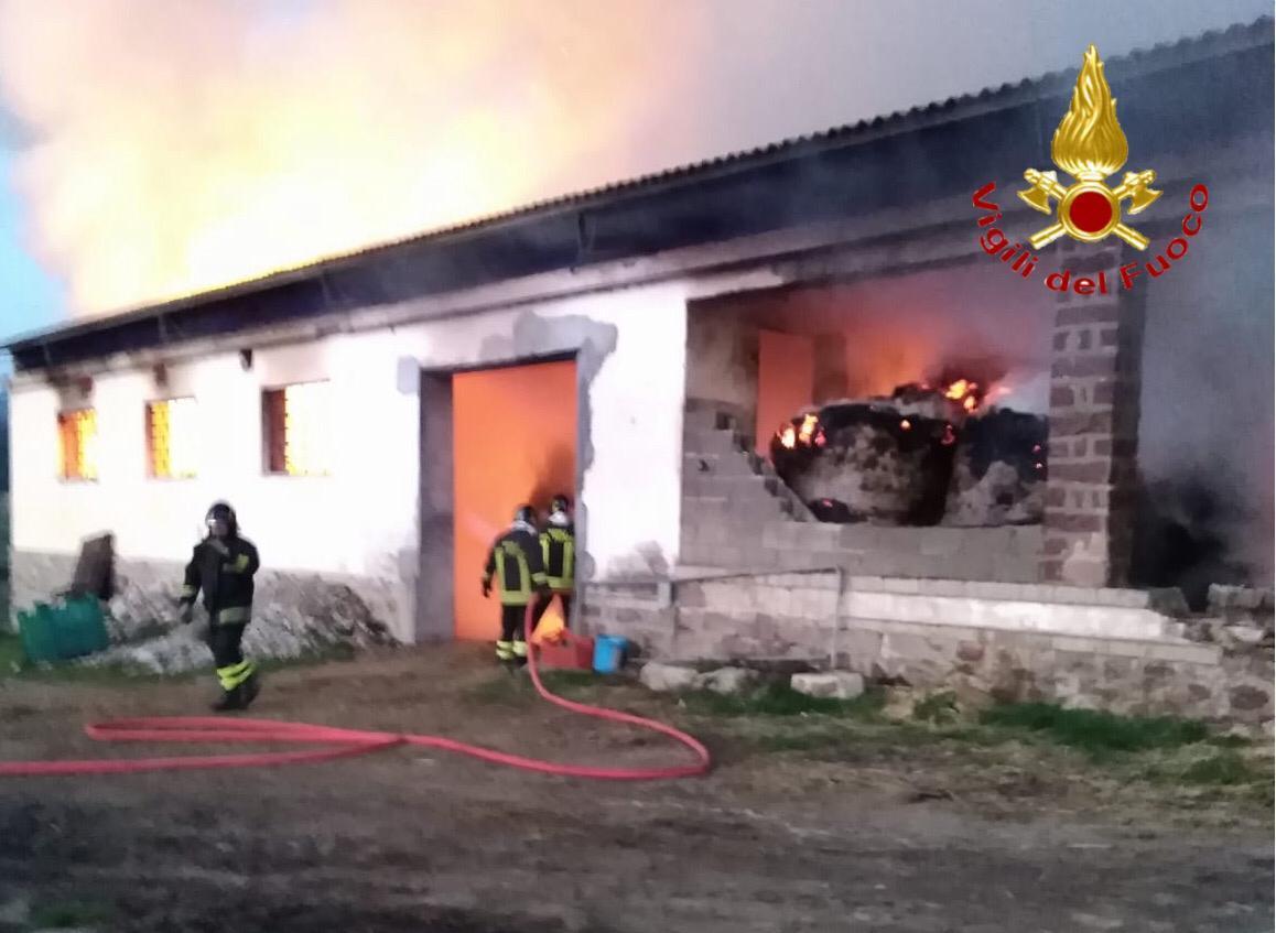 L'incendio nel pagliaio