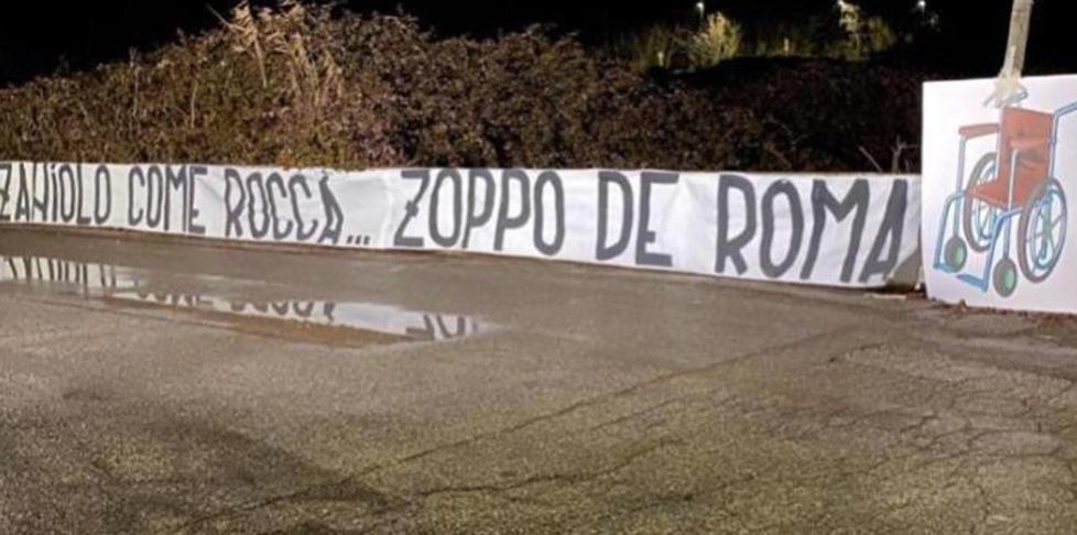 E’ un derby al veleno Nella notte spunta uno striscione-choc contro Zaniolo e Rocca 
