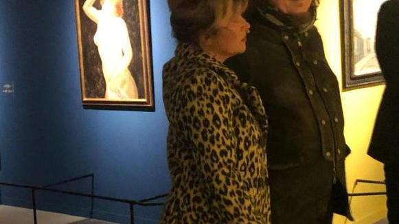 Zucchero al museo per ammirare la mostra