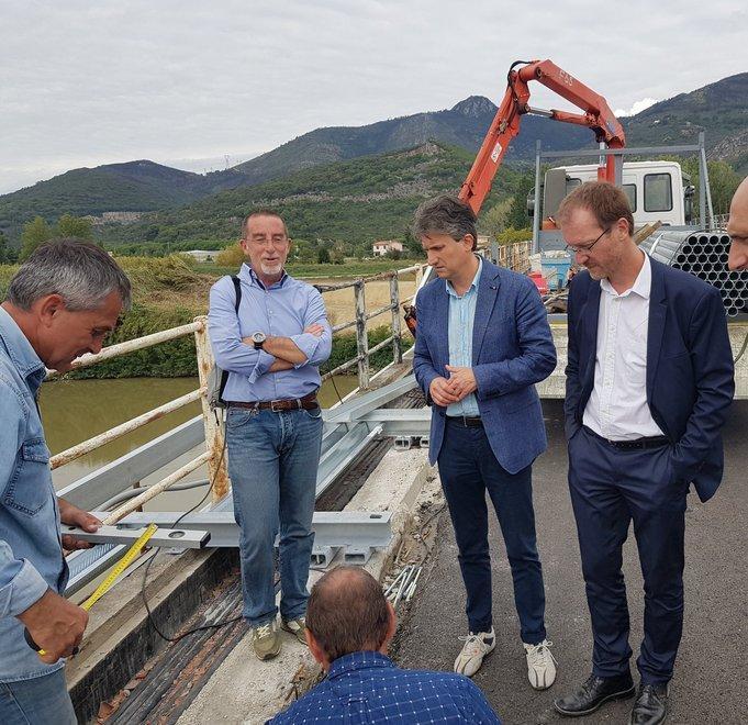 Il ponte di Lugnano chiude per le prove di carico 
